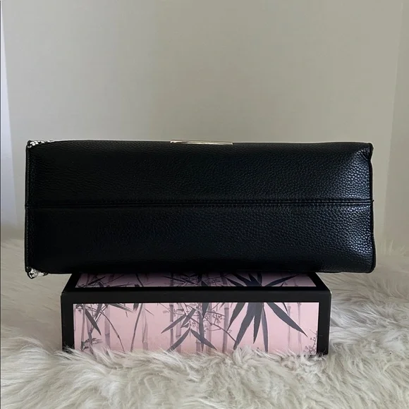 Steve Madden Black & Snake Skin Purse - NWOT - Picture 8 of 11